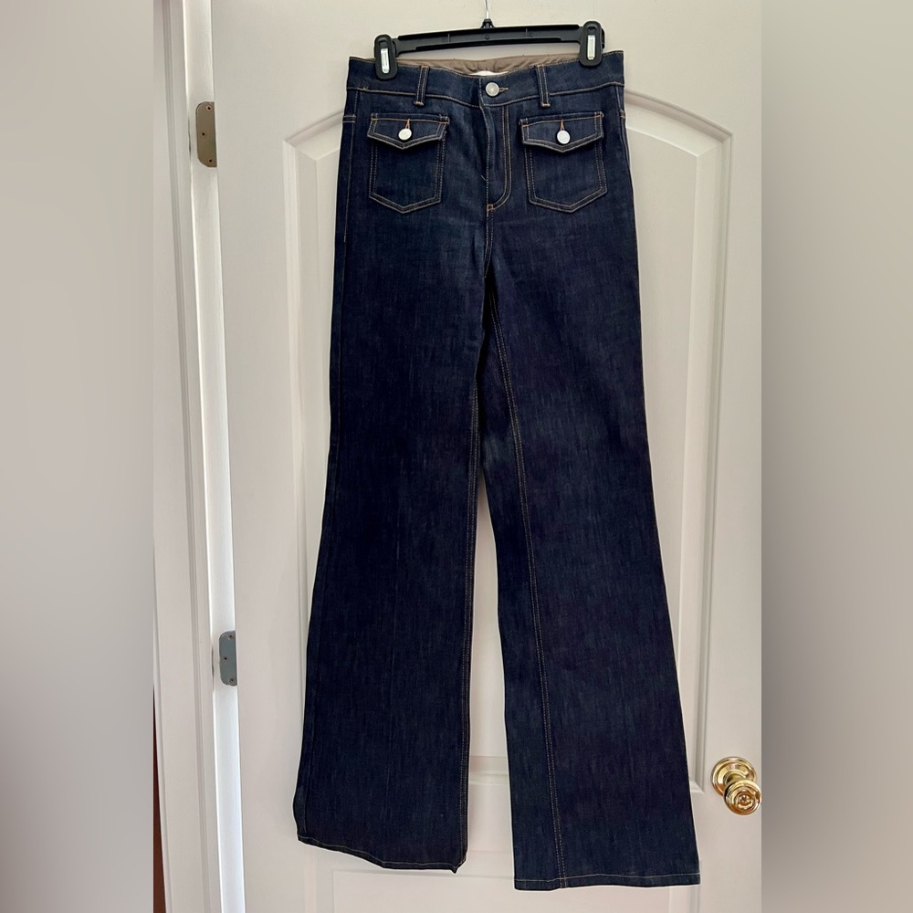 Stella McCartney Dark Wide Leg Jeans